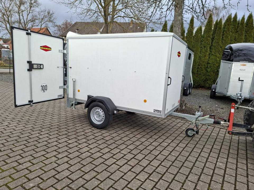 Böckmann KT 2513/135 PKW-Anhänger Kofferanhänger, 1,35to. 100km/h
