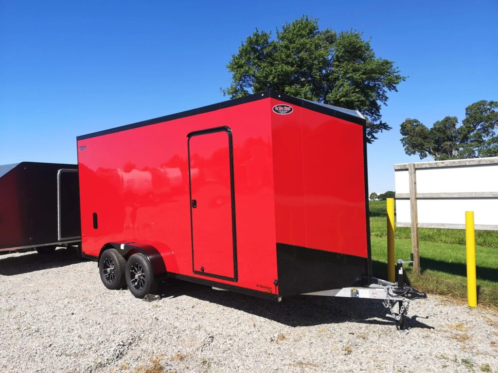 Remorque de Cargo Lightning en Aluminium avec Rampe